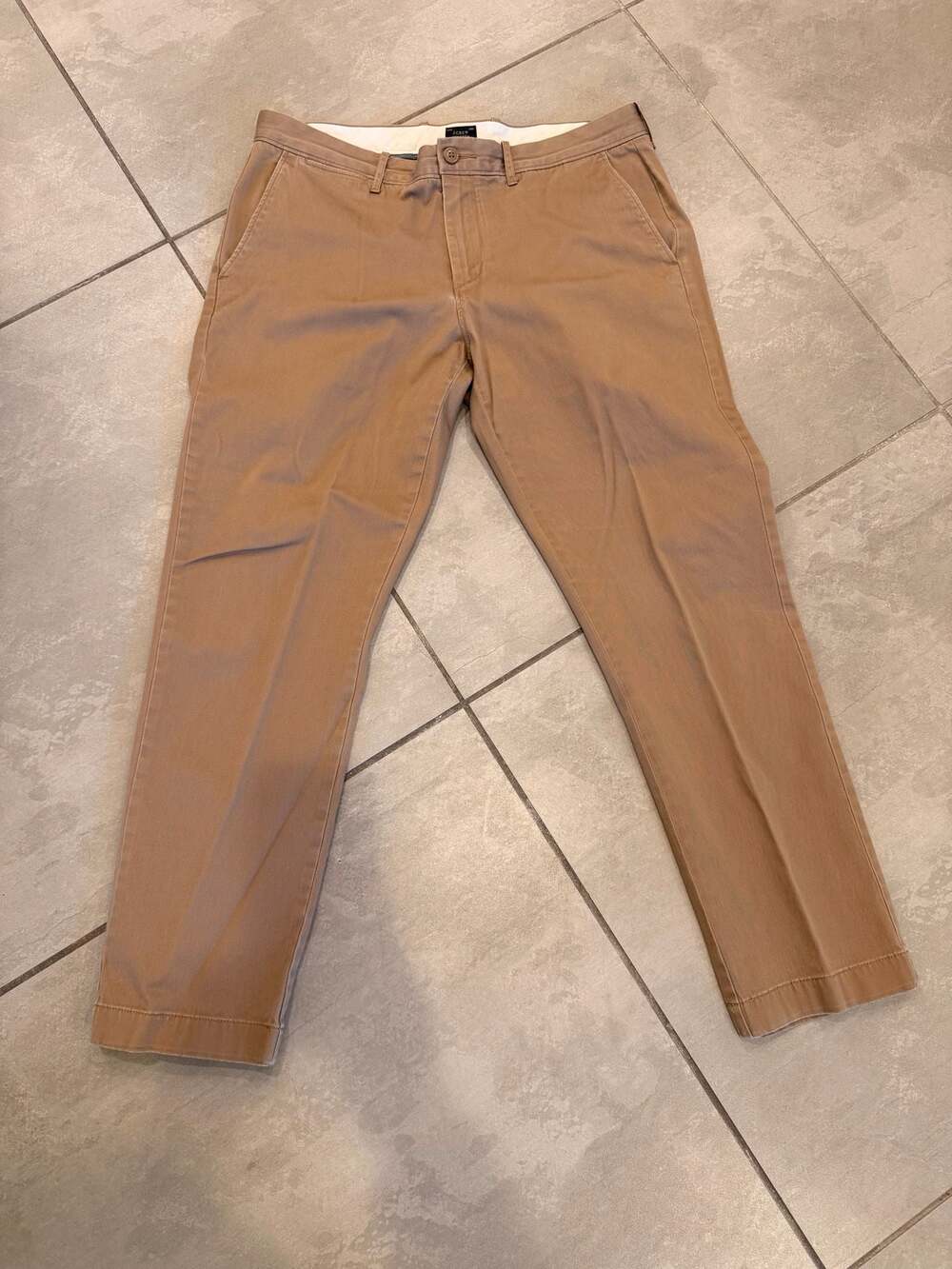 J.Crew 770 Straight-fit Stretch Chino Pants 34x30 Khaki